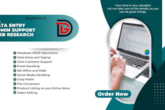 be your VA for any data or web related task