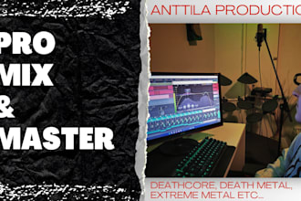 mix and master your metal song affordably