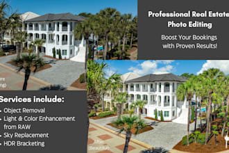 edit real estate photos to attract buyers and increase bookings