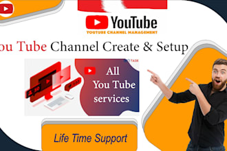 create and set up SEO optimized youtube channel