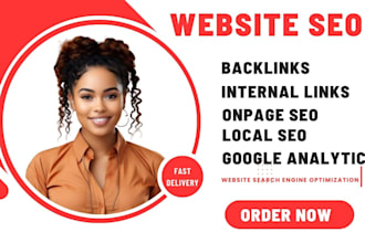 optimise website onpage seo on wordpress shopify wix squarespace godaddy