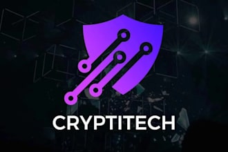 make awesome startup, security and technology logo