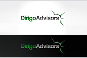 do design modern accounting financial and business logo