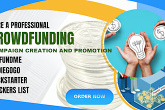 do crowdfunding campaign promotion active backers list for 6 figure donation