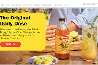 design apple cider vinegar supplements website detox health products weight loss