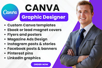 canva pro graphic designer for social media and branding editable canva template
