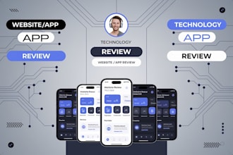 qa review and test ios app, website review, and android app user experience