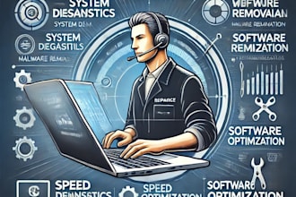 fix your PC, optimize windows and install software remotely
