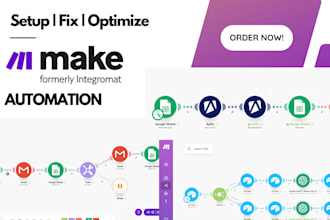 setup fix make com integromat make automation make scenario make api integration