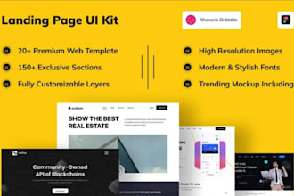 do figma design, figma website, figma design website, website ui ux, mockup