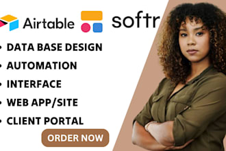 airtable database airtable automation softr webapp design integrate softr expert