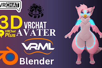 model vrchat avatar, furry model, animaze, nsfw avis, vseeface streaming, afk