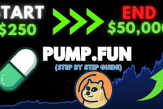 complete 100 pump fun bcp, pump fun promotion, sol memecoin telegram promotion