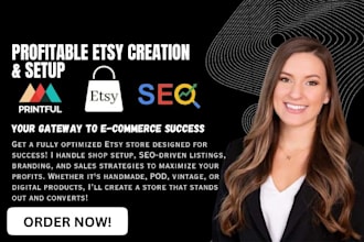 do etsy store creation etsy seo for etsy store setup etsy product listing pod