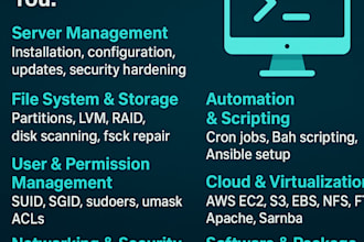 be your expert linux and windows system administrator