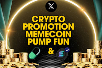 crypto twitter x marketing hit 900m dex pump fun, memecoin promotion boost mc