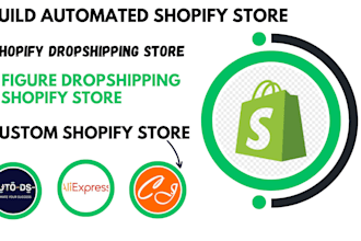 automated  shopify dropshipping store ecommerce store with zendrop  dsers temu