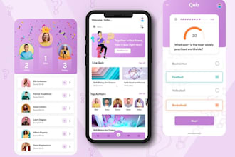 develop educational app, elearning app, quiz app, kid learning app