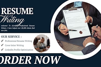 write cv writing, resume writing , cover letter writing fix resume writer