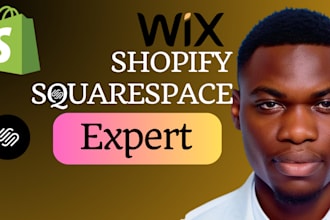 build design redesign squarespace wix shopify ecommerce online store website