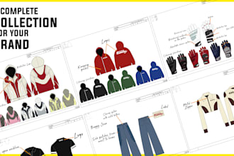 design for your clothing brand with techpack
