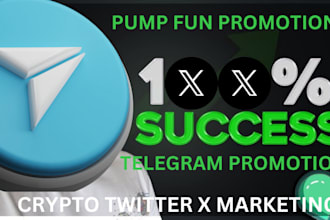 hit raydium do pump fun promotion telegram promotion crypto twitter marketing