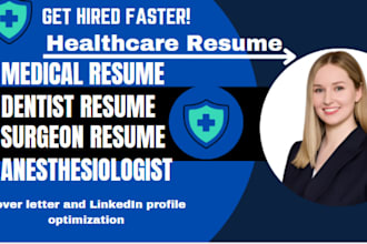 professional, ats optimized resume for doctors