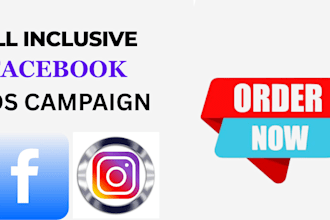 setup facebook ads campaign, instagram ads campaign for sales and leads