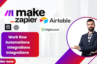 do make com, n8n ai agent, make com automation, expert n8n
