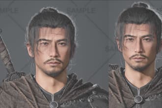 edit and do cinema 4d realistic character modeling 3d video games 3d animation
