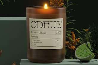 build candle shopify store website design