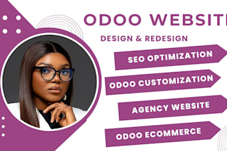 design or customize your odoo website and ecommerce store