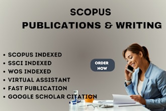 write and publish articles in scopus, sci, scie indexed journals