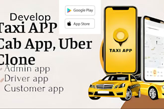 develop taxi booking app rideshare app carpool app gojek app uber app turo lyft