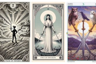 draw custom tarot card tarot card frame for tarot card design tarot playing card