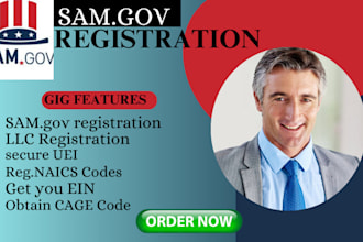 do sam gov, nonprofit llc registration, uei, cage code, naics code, bid contract