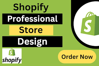 design and redesign your shopify and drop shipping store