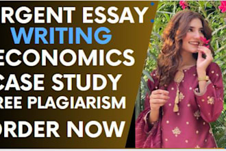 do essay writing, case study analysis, research and summary report writing