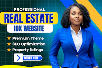 design premium luxury real estate idx website idx mls integration idx website