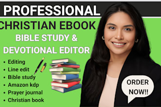 be christian book editor bible study and daily devotion