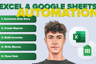 automate google sheets, excel, vba, apps script, python