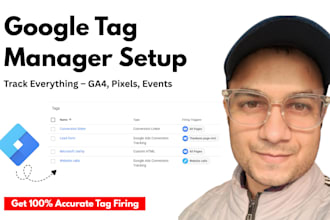 complete google tag manager setup with ga4 and event tracking