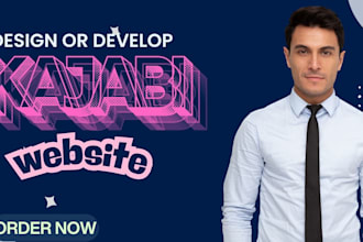 design kajabi website or sales funnel landing page, kajabi online course