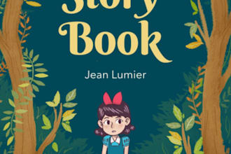 design children book cover picture book illustration  paperback design
