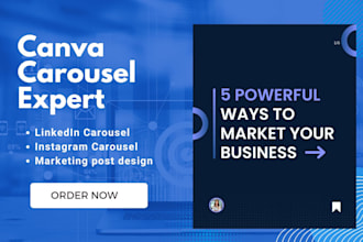 design canva carousel, editable canva template linkedin instagram carousel