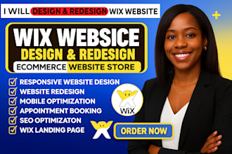 design wix studio website redesign wix studio website develop wix studio website