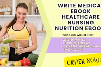 create health and fitness medical course healthcare nursing and nutrition ebook