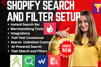 setup shopify search and filters searchanise klevu smart wizzy ai sparq boost ai