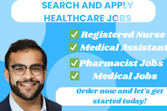 search and apply for healthcare jobs for you using reverse recruiting
