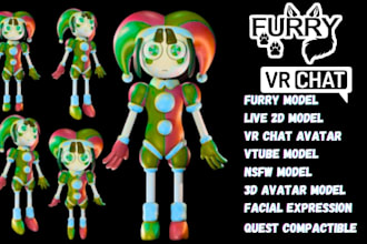 do , custom vrchat avatar, 3d furry model, vrc furry, fursona furry nsfw rig